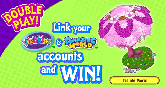 Link Your Webkinz World And Amazing World Accounts For DOUBLE The Fun!